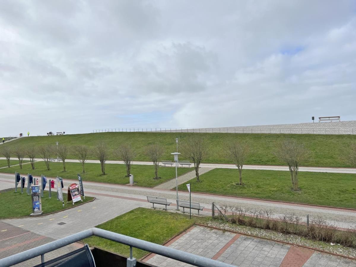 Deichblick 6 In Norddeich- Urlaub Mit Meerblick Am Strand Norden Exterior foto